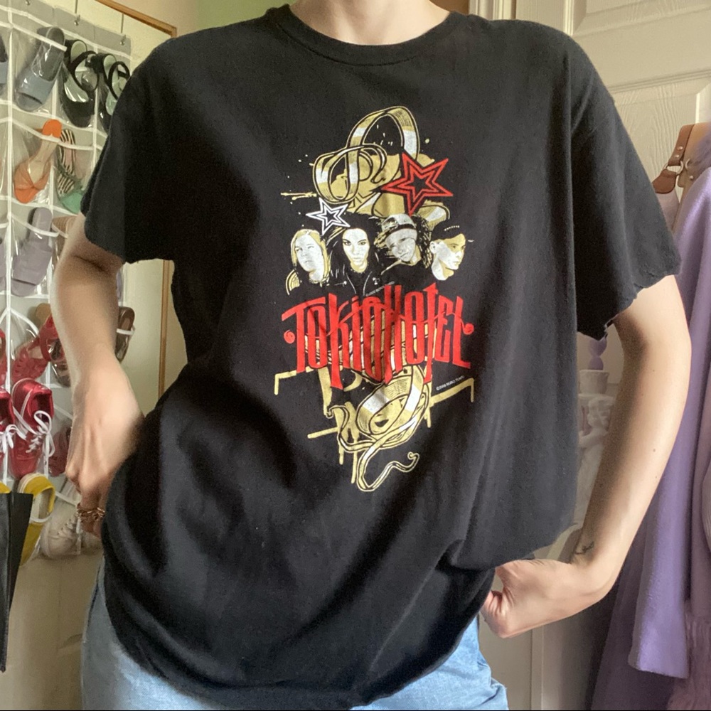 ✨SOLD✨ tokio hotel black shirt